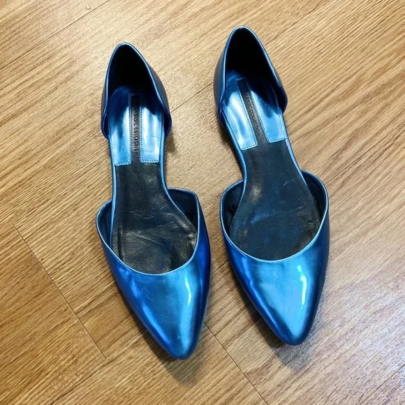 Zara blue flats shoes - Picture 8 of 11